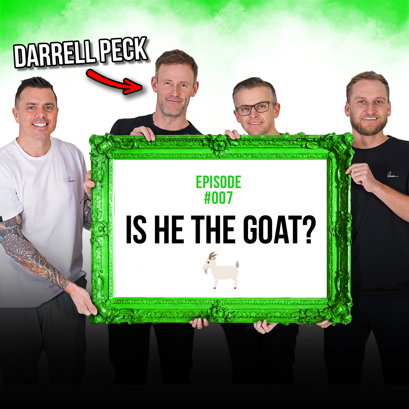 UNCUT Podcast #007: We got to speak to Darrell Peck. Is he the Goat? 🐐