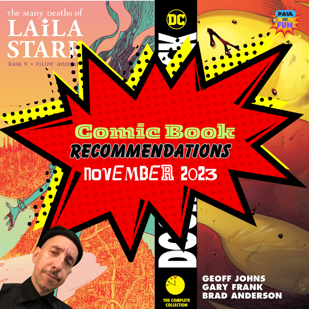 Comic Book Recommendations November 2023
