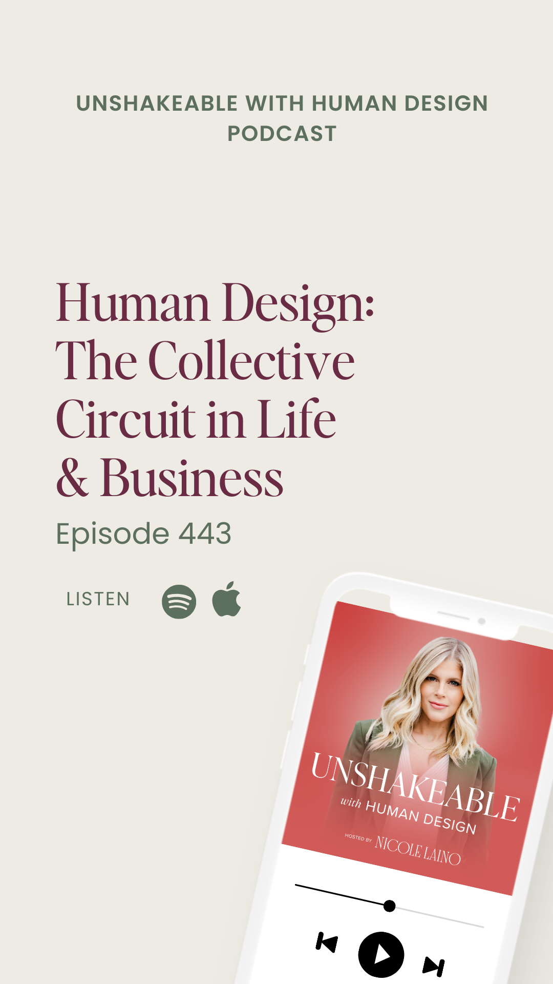 443: Human Design: The Collective Circuit in Life & Business