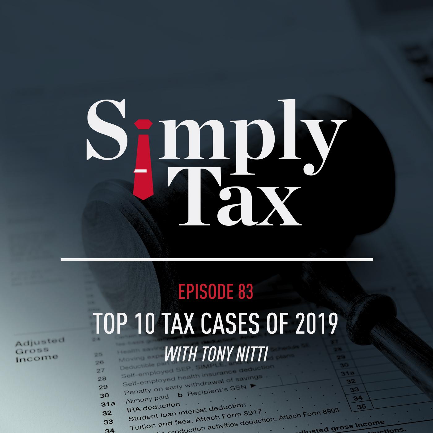 Top 10 Tax Cases of 2019 #083