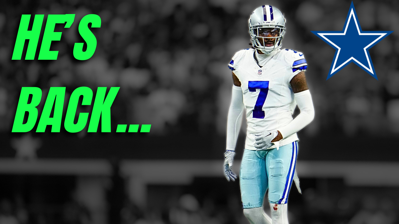 Cowboys Just Got OUTSTANDING Trevon Diggs Update