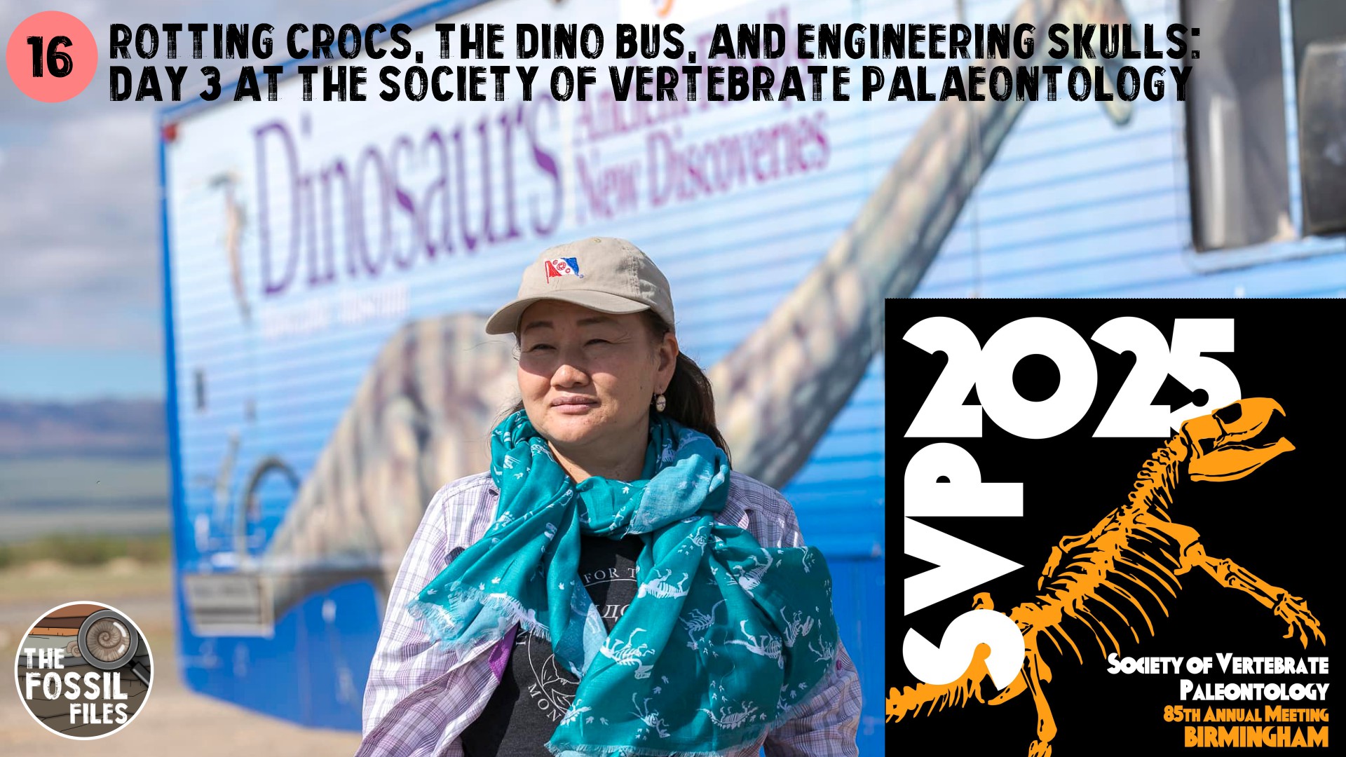 Rotting crocs, the dino bus, and engineering skulls: Day 3 at the Society of Vertebrate Paleontology