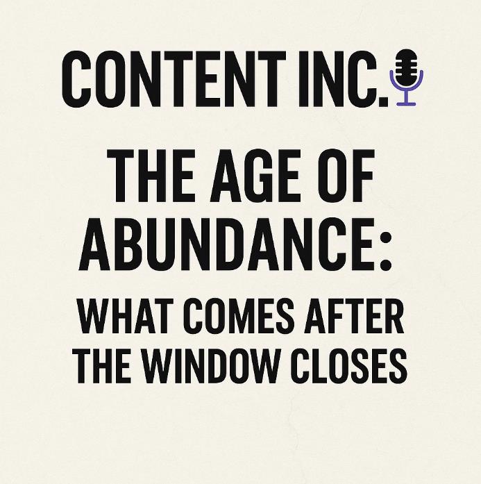 3 Content Strategies Before the AI Window Closes (520)