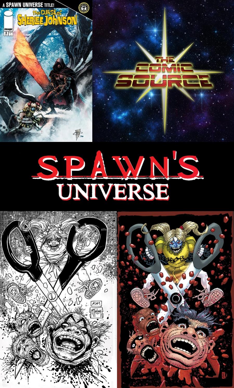 Curse of Sherlee Johnson #3 - Frank Miller Returns to Spawn for the First Time In 25 Years
