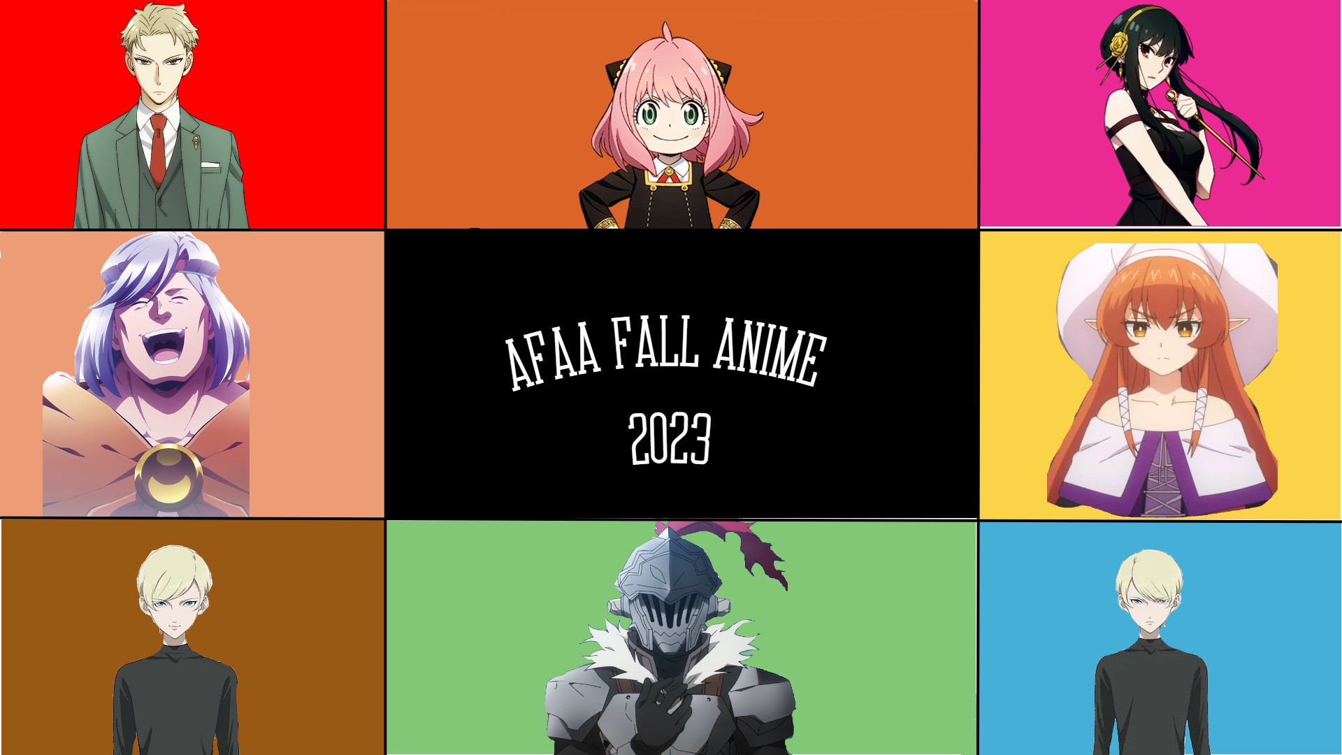 Fall 2023 Anime with AFAA