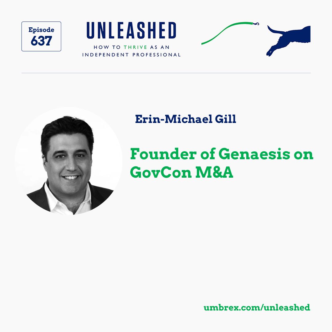 637. Erin-Michael Gill, Founder of Genaesis on GovCon M&A