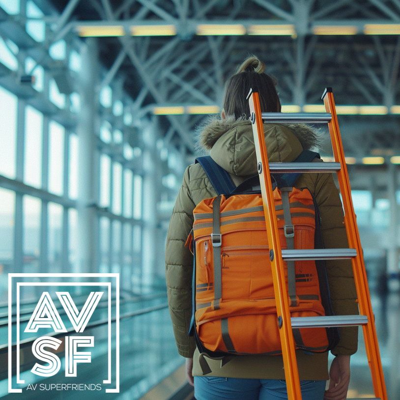 cover of episode AV SuperFriends: Perspectives from InfoComm 2024 Episode 05 - Travel Ladders