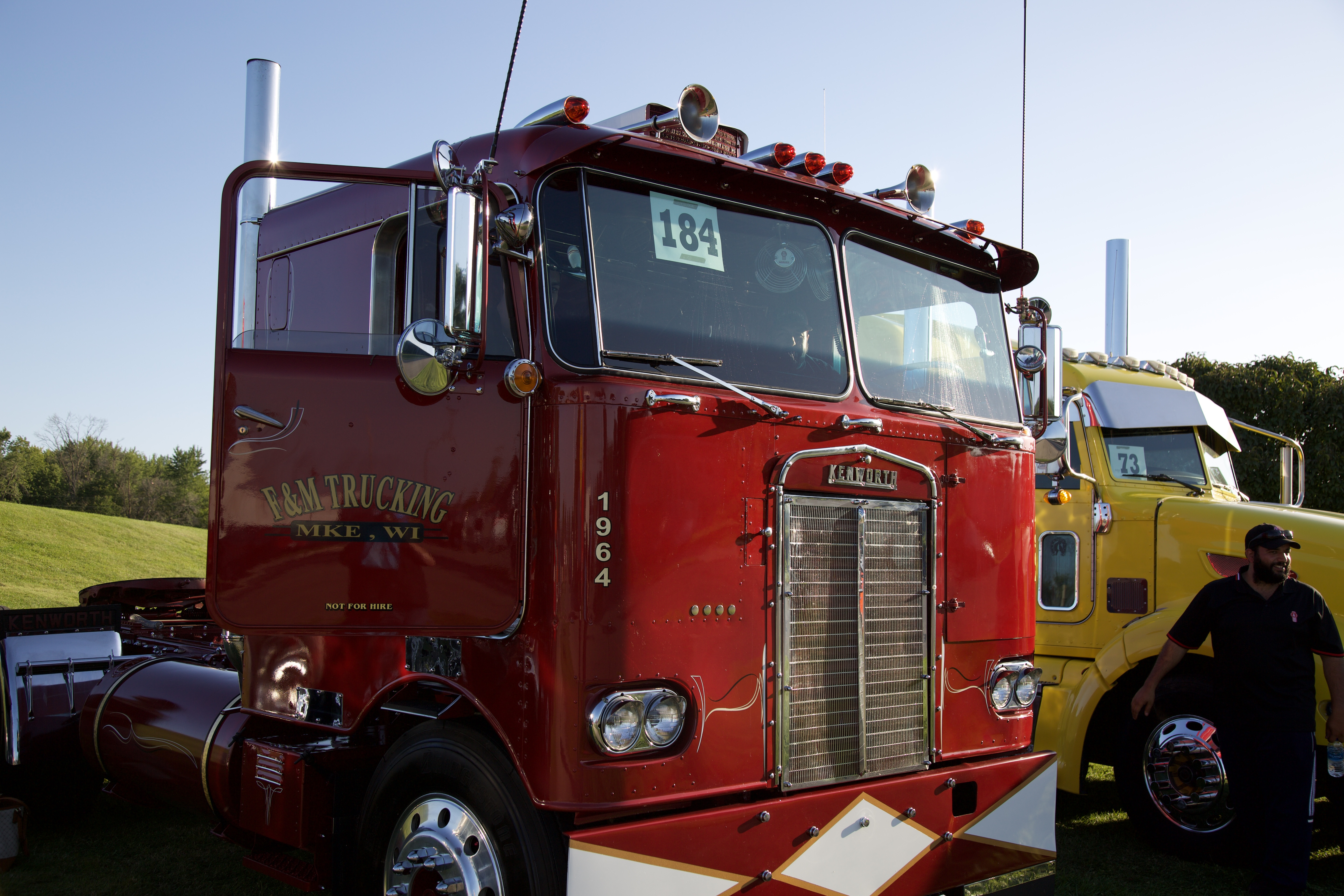 TWK Trucking with kingfish