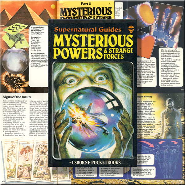 MICROGORIA 21 – Usborne Supernatural Guides Mysterious Powers and Strange Forces
