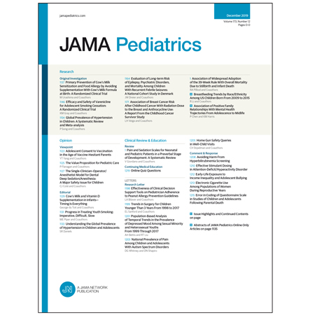 JAMA Pediatrics Editors\' Summary