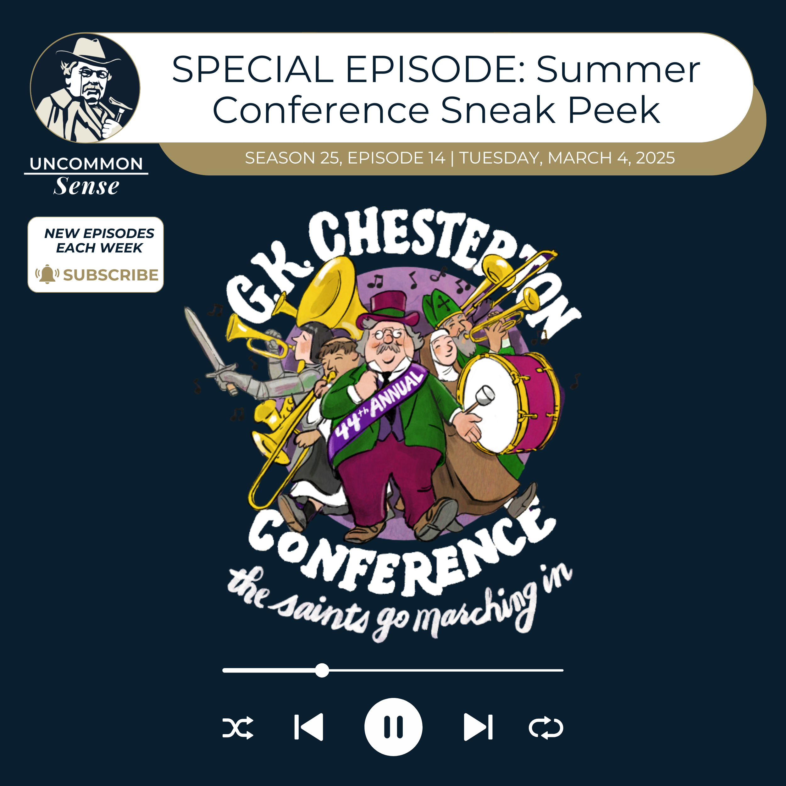 SPECIAL EPISODE: Summer Conference Sneak Peek with Dale Ahlquist