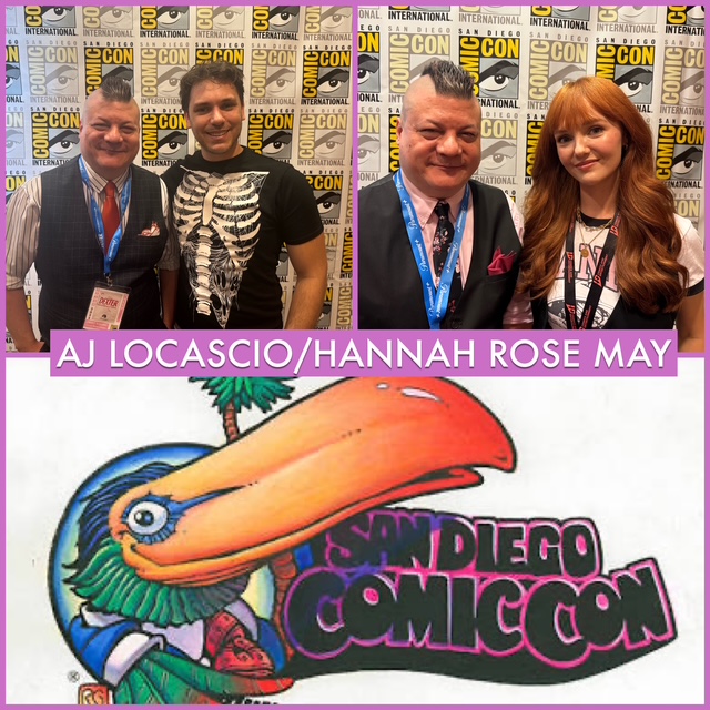 Episode 1634 - SDCC: AJ LoCascio/Hannah Rose May!