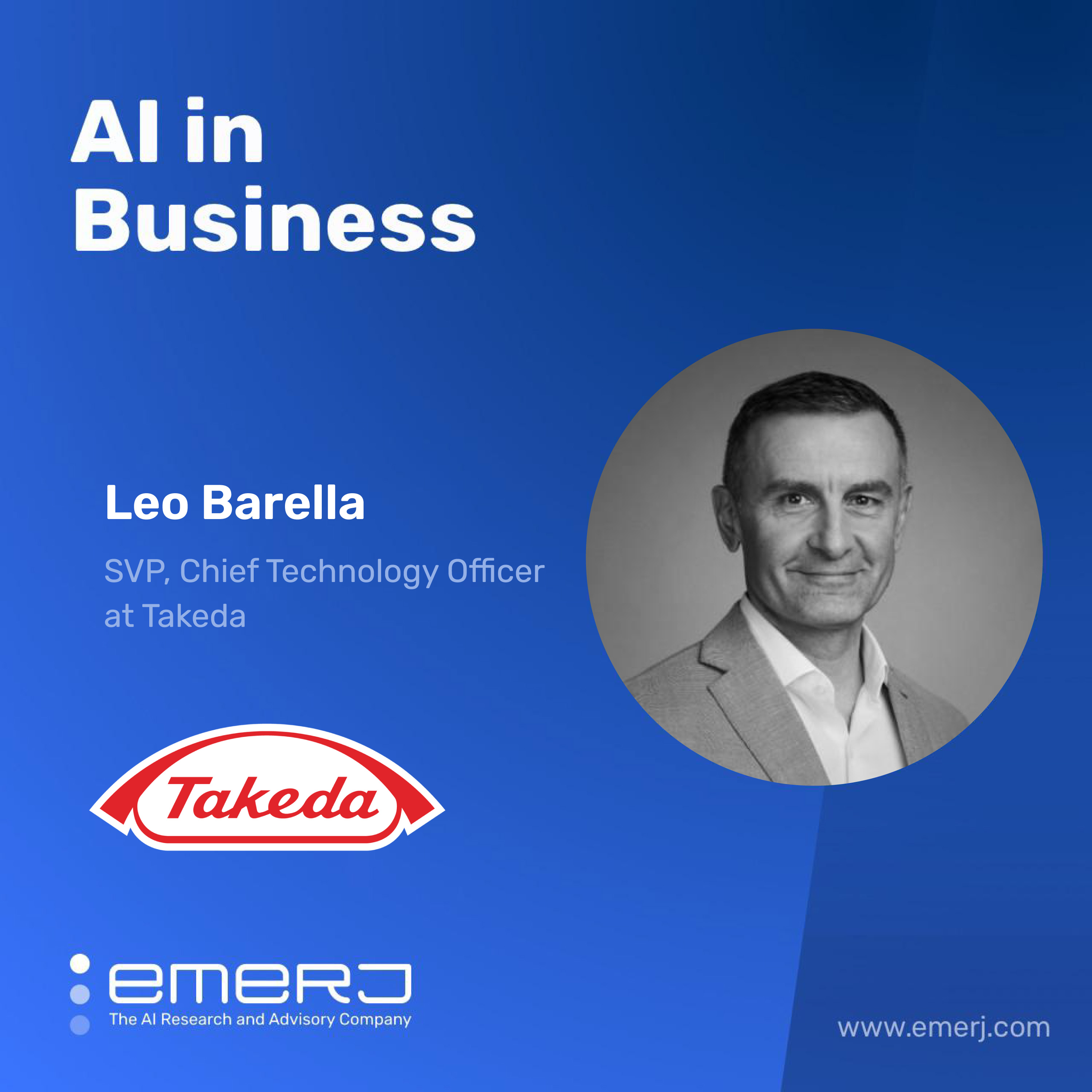 The Impact of AI on Drug Target Discovery and the Personalization of Healthcare - with Leo Barella of Takeda