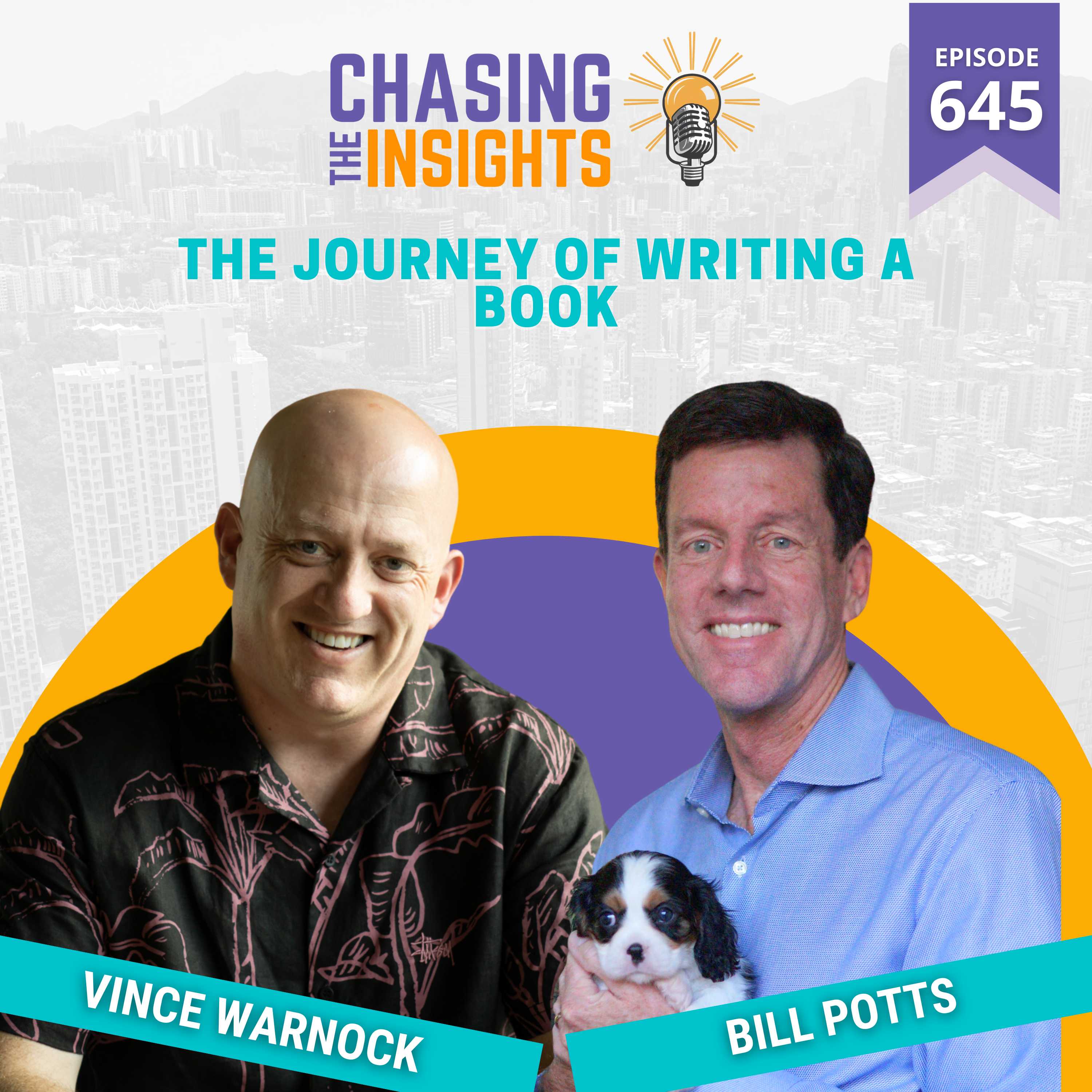 EP645 - Bill Potts on the journey of writing a book