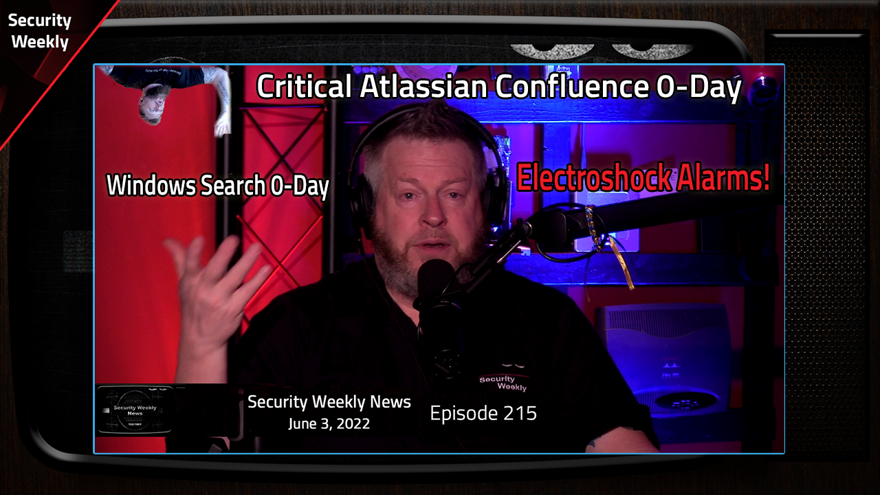 SWN #215 - Atlassian, Shocking Alarms, Windows, Karakurt, Clipminer, & Meeting Owl - Wrap Up