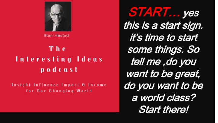 Interesting ideas with Stan Hustad