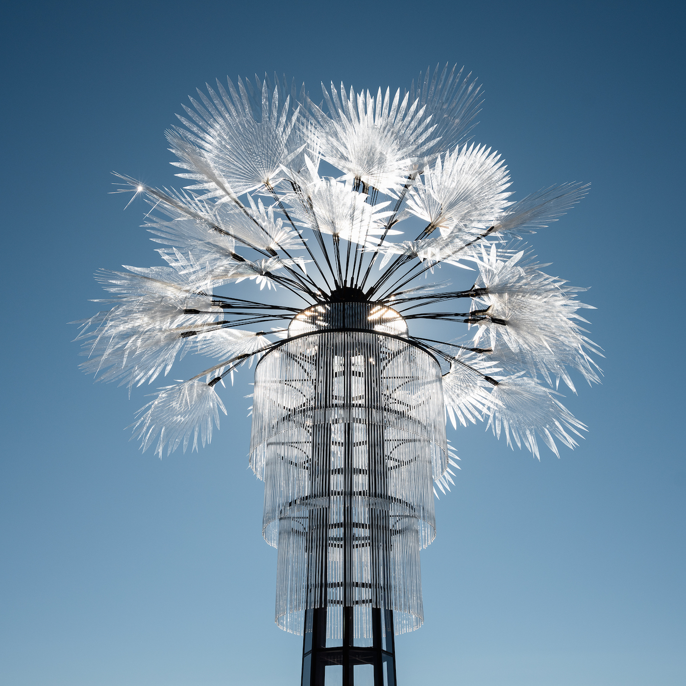 Kathleen Ryan constructs a Ghost Palm on a fault line