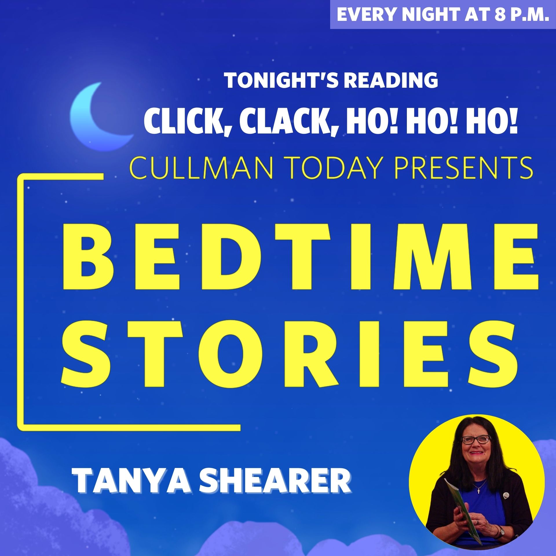 Bedtime Stories – Tanya Shearer reads Click, Clack, Ho! Ho! Ho! Bedtime Stories – Tanya Shearer reads Click, Clack, Ho! Ho! Ho!