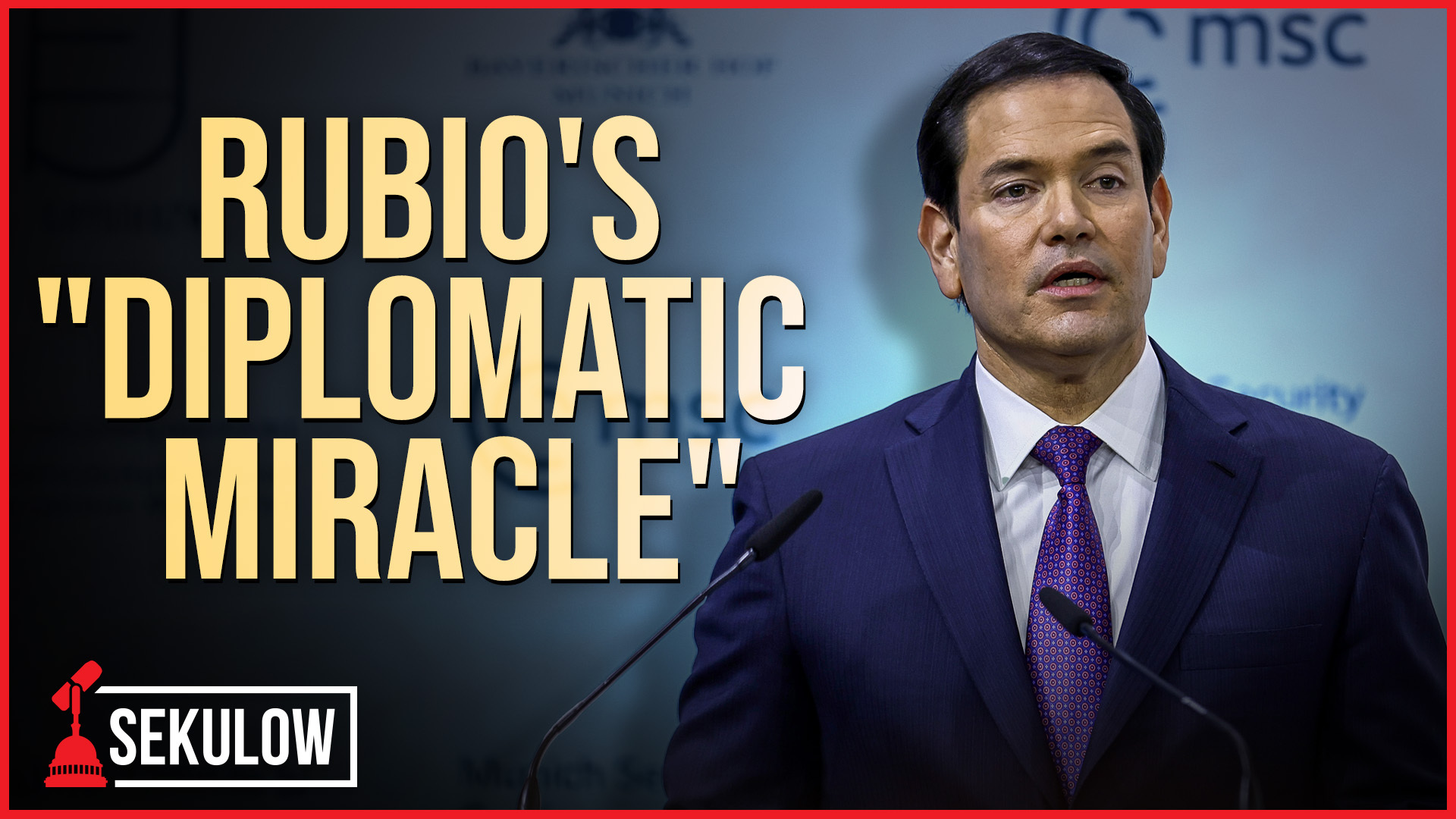 SHOCKING: Rubio Delivers "Diplomatic Miracle"