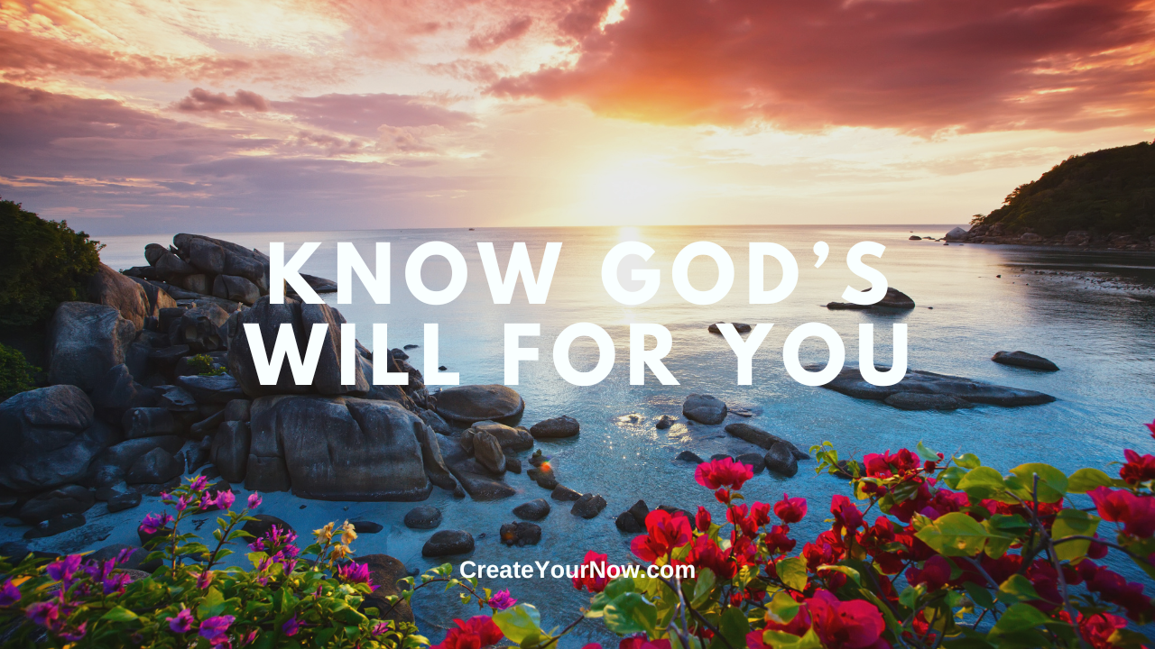 3715 Know God's Will For You