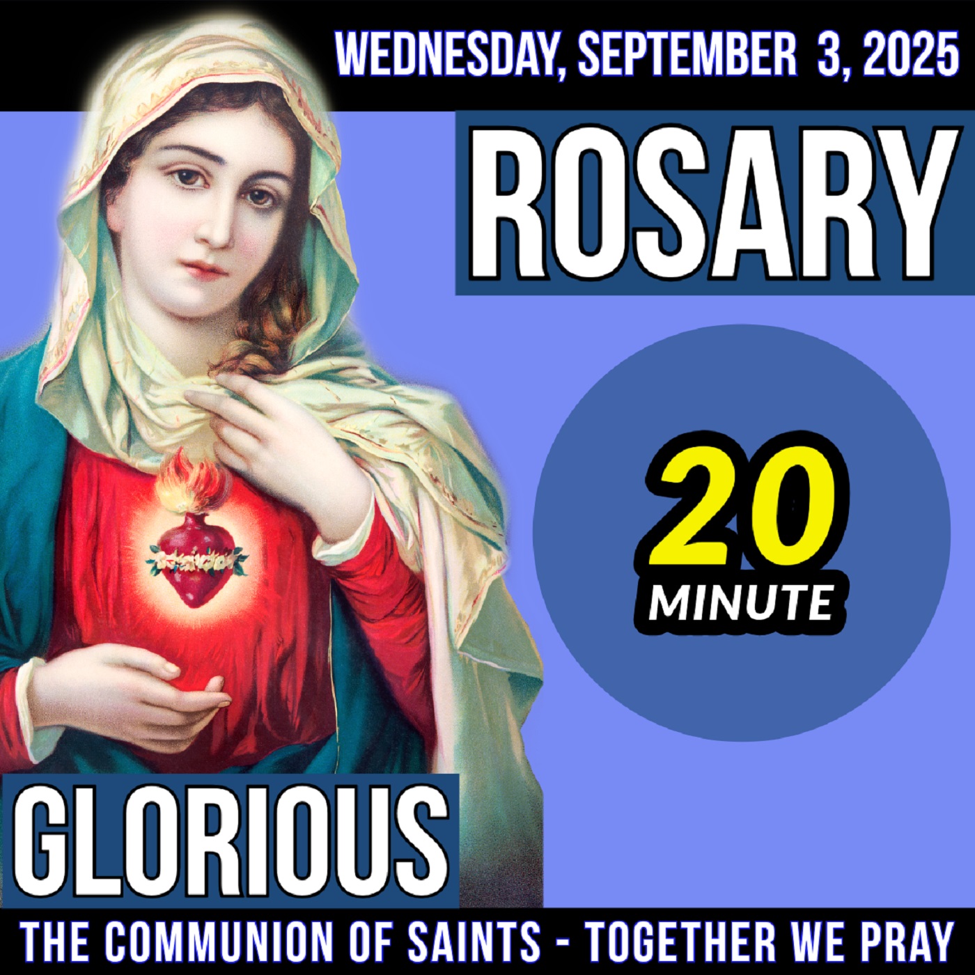 LISTEN - ROSARY WEDNESDAY - Theme: PEACE AMONG STARS