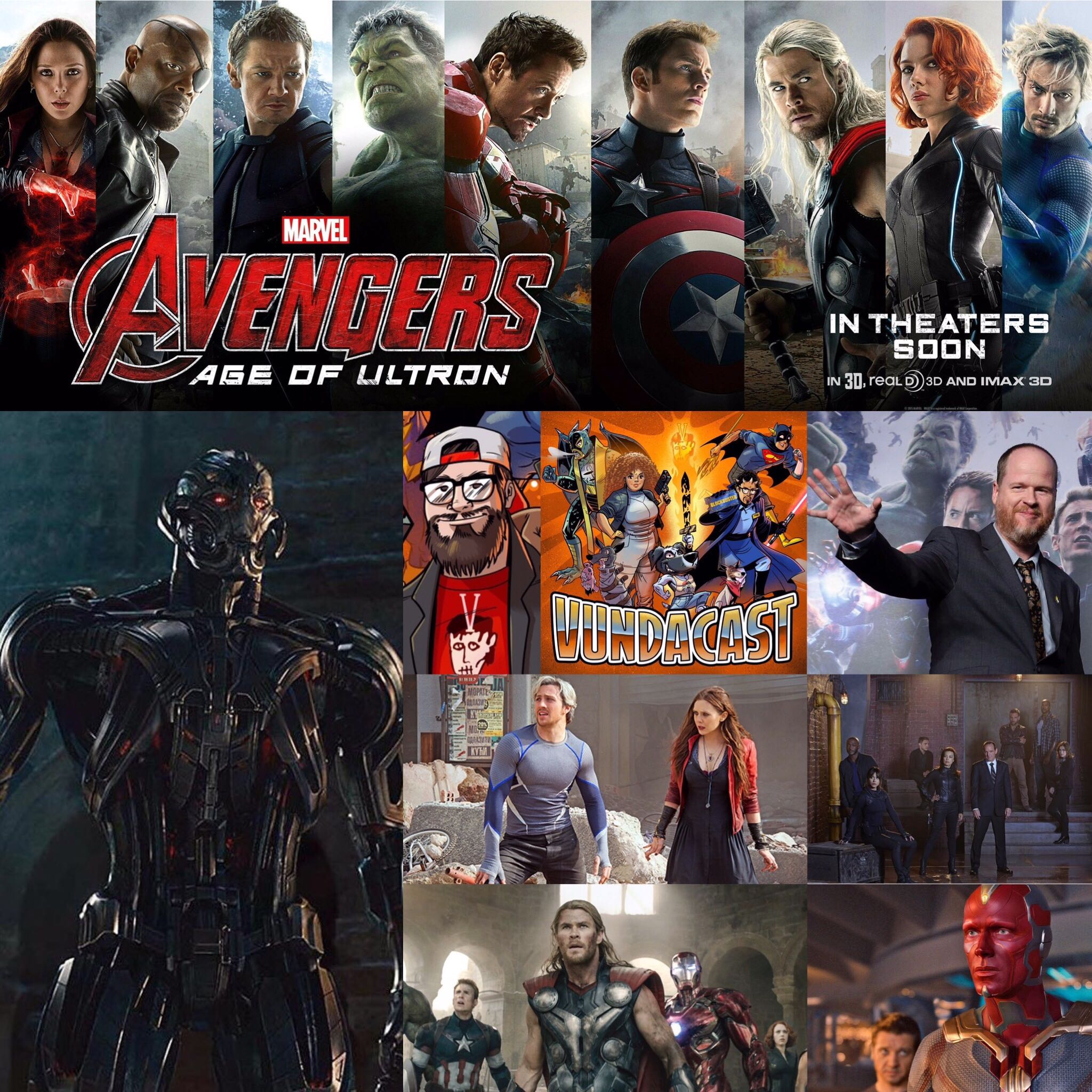VUNDACAST ch. 47 PCFC/MMM Age Of Ultron Spectacular episode artwork