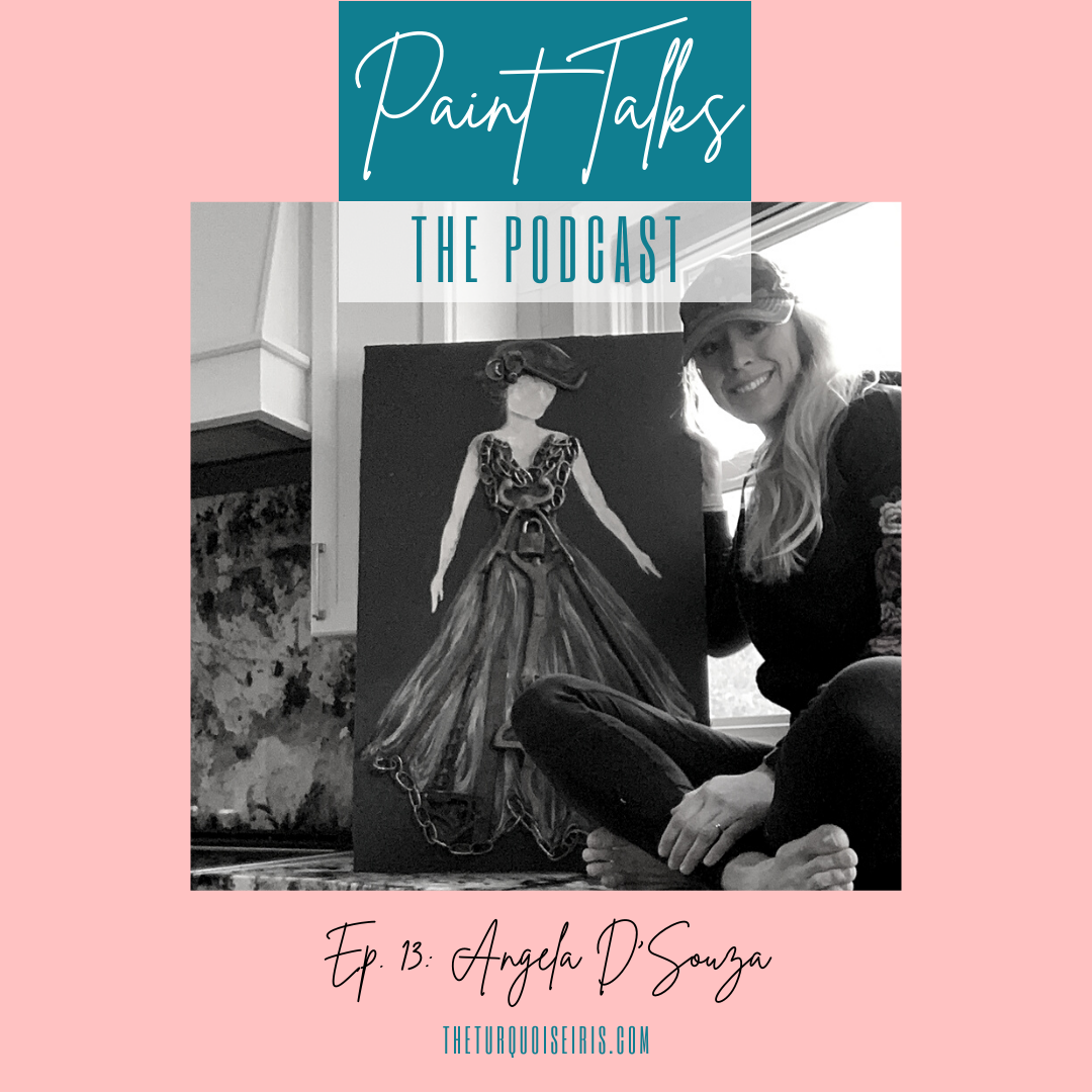 Ep 13 Angela D'Souza - How This Mom of Four Manages a Successful Online Art Business