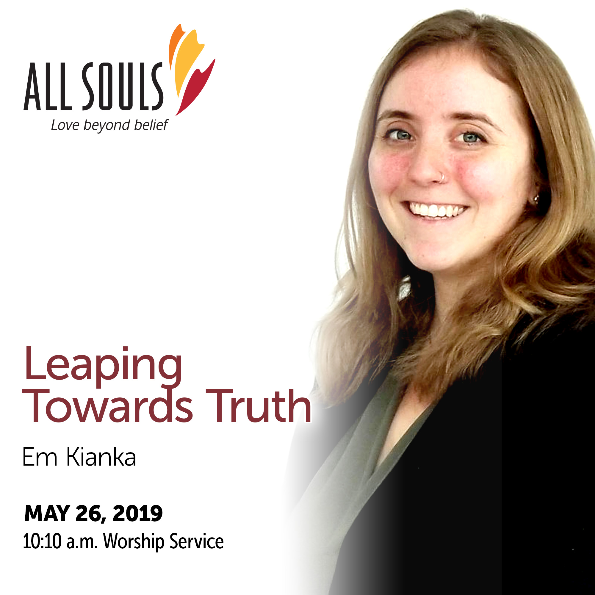 'LEAPING TOWARDS TRUTH' - A sermon by Em Kianka