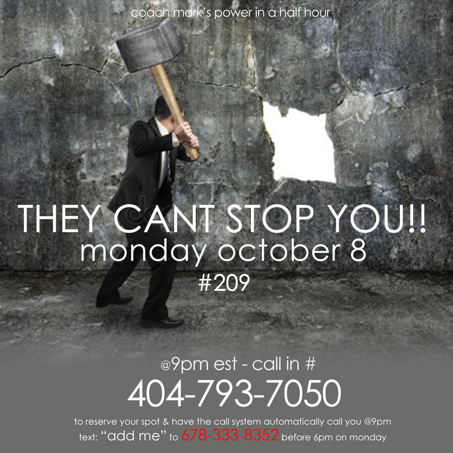 Episode 209: They Can't Stop You