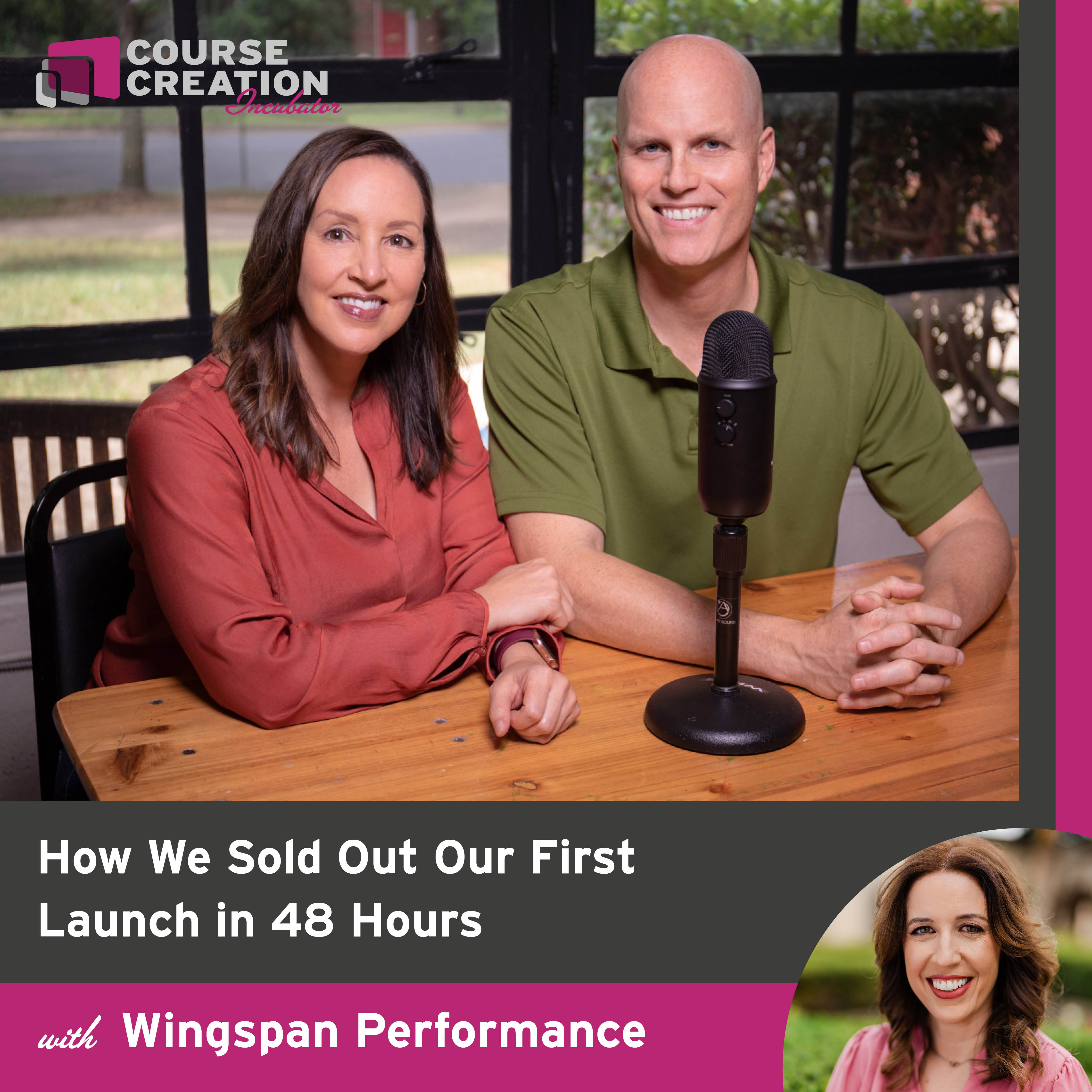 #176: How We Sold Out Our First Launch in 48 Hours with Wingspan Performance