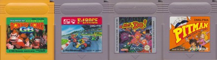 GameBoy Crammer #27: DONKEY KONG LAND, F1 RACE, MR. DO! & PITMAN