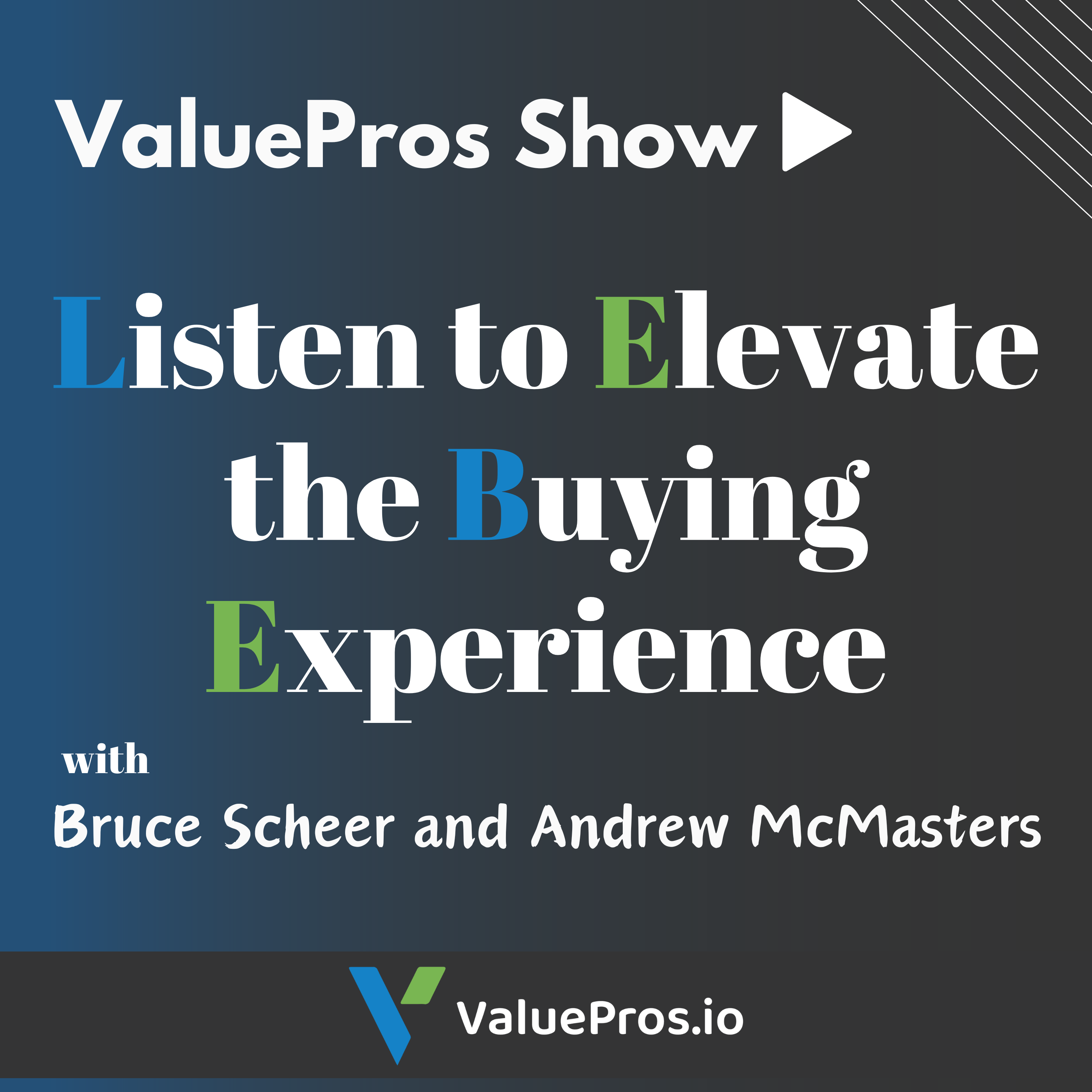 Listen to Elevate the Buying Experience with Bruce Scheer and Andrew McMaster