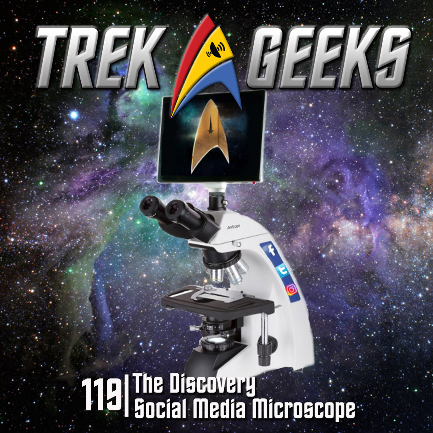 Trek Geeks 119: The Discovery Social Media Microscope