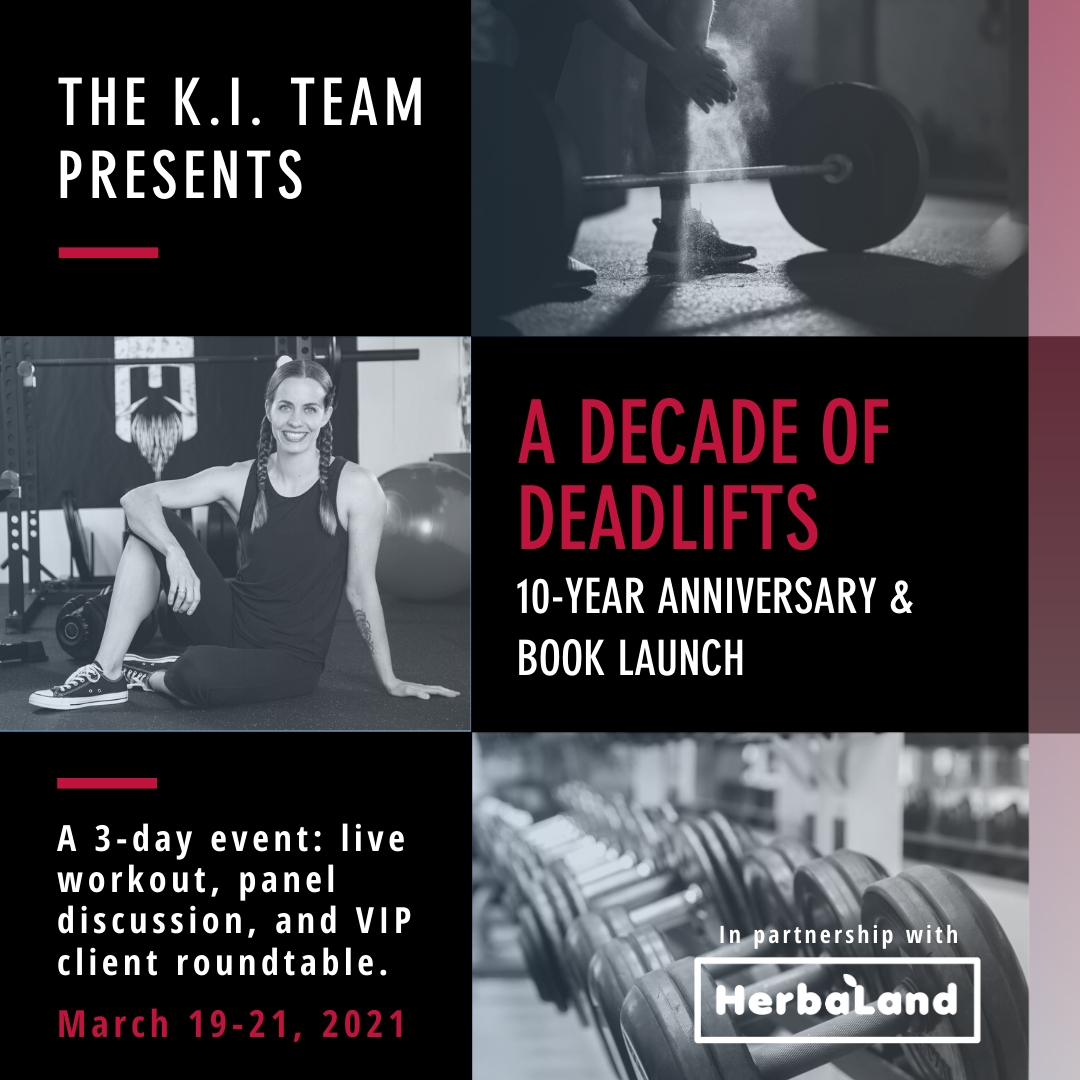 You're invited! Join our 3-day free online extravaganza, A Decade of Deadlifts: 10 Year Anniversary and Book Launch! episode artwork