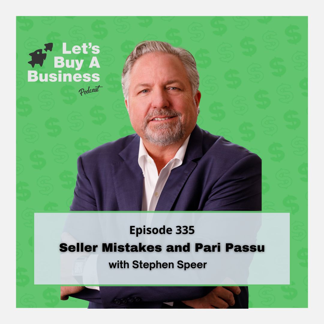 Seller Mistakes and Pari Passu with Stephen Speer