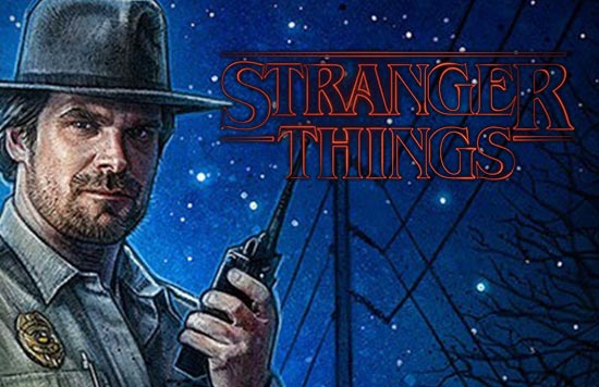 Stranger Things actor David Harbour (Sheriff Jim Hopper)