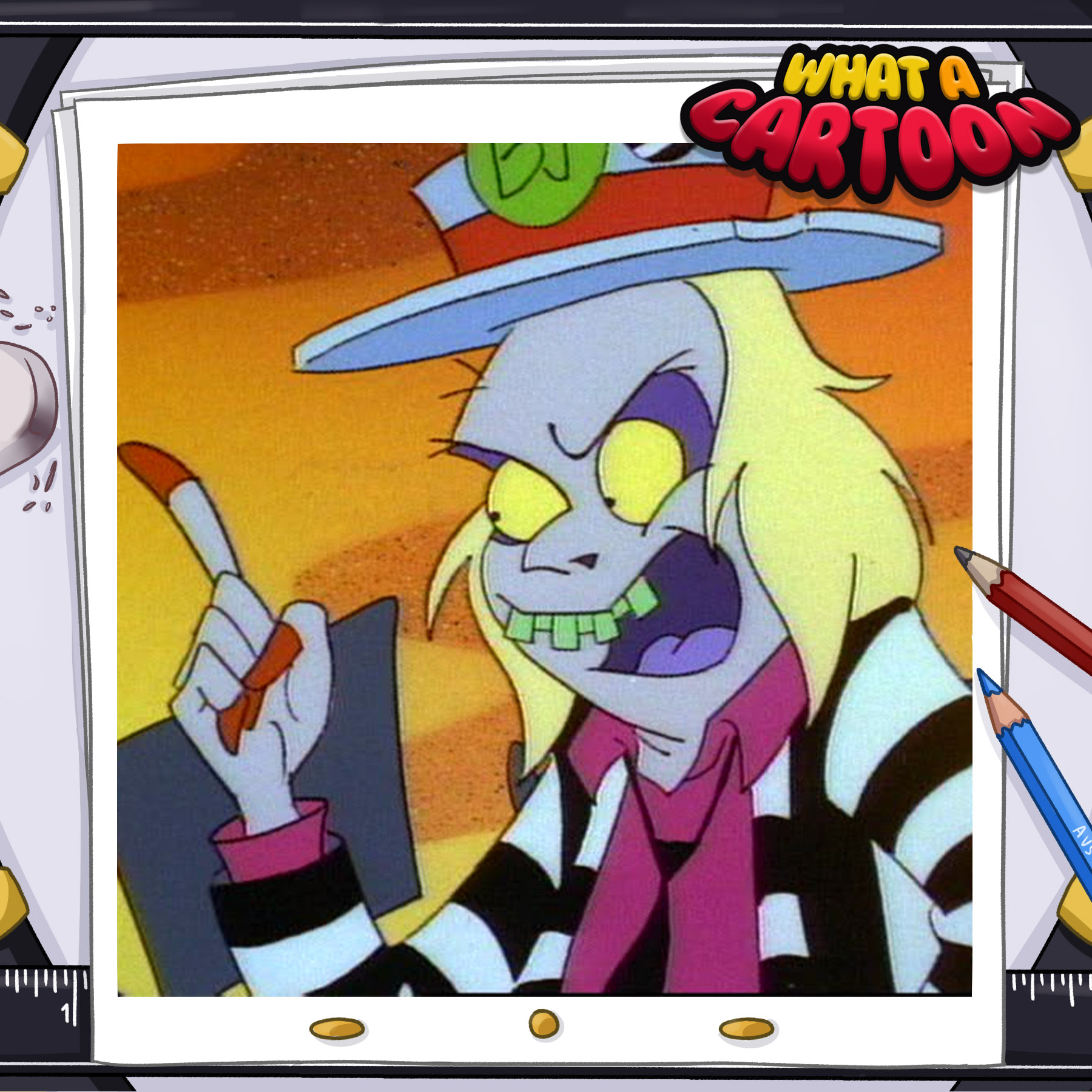 What A Cartoon! - Beetlejuice "Mr. Beetlejuice Goes to Town"