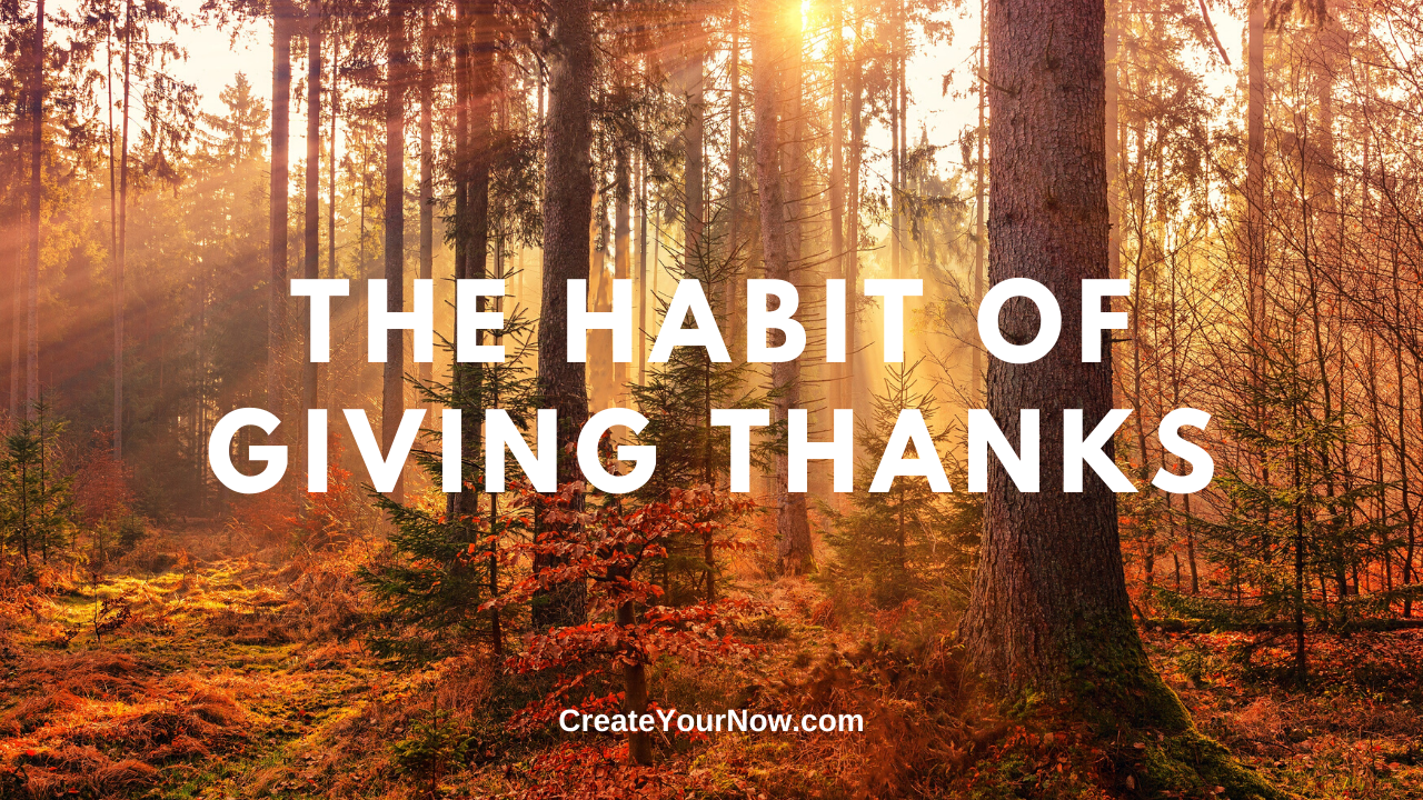 1780 The Habit of Giving Thanks
