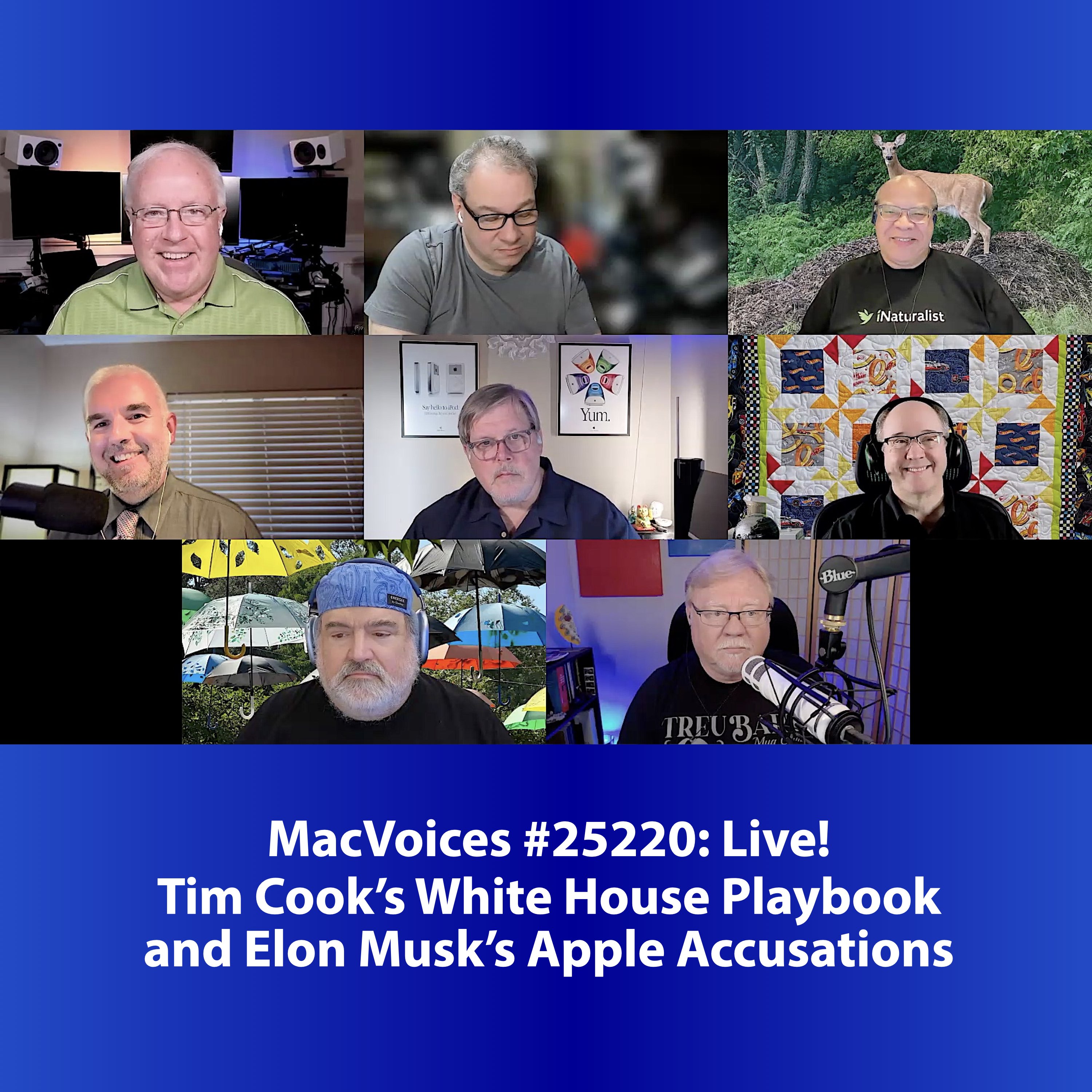 MacVoices #25220: Live! - Tim Cook’s White House Playbook and Elon Musk’s Apple Accusations