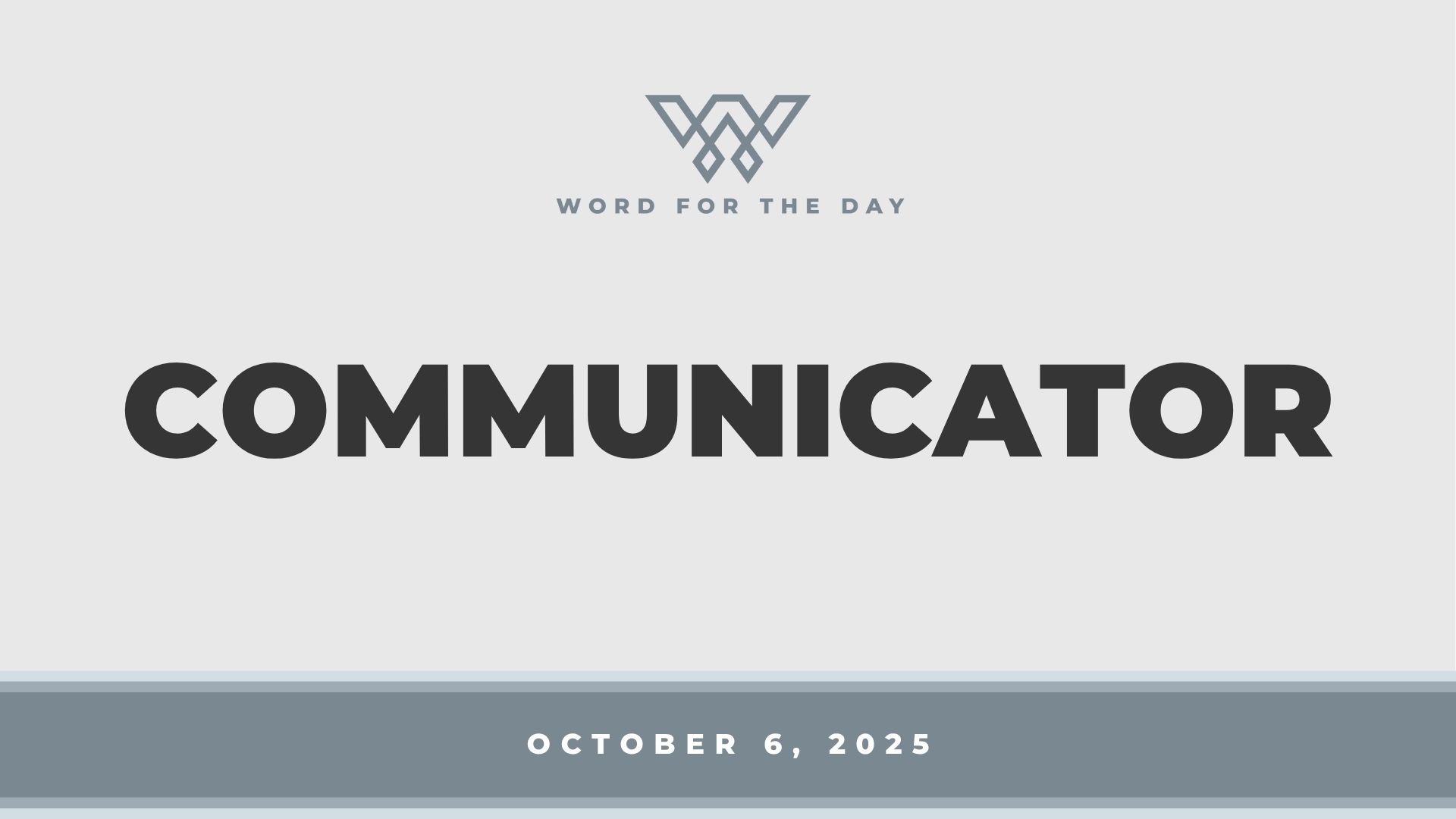 COMMUNICATOR
