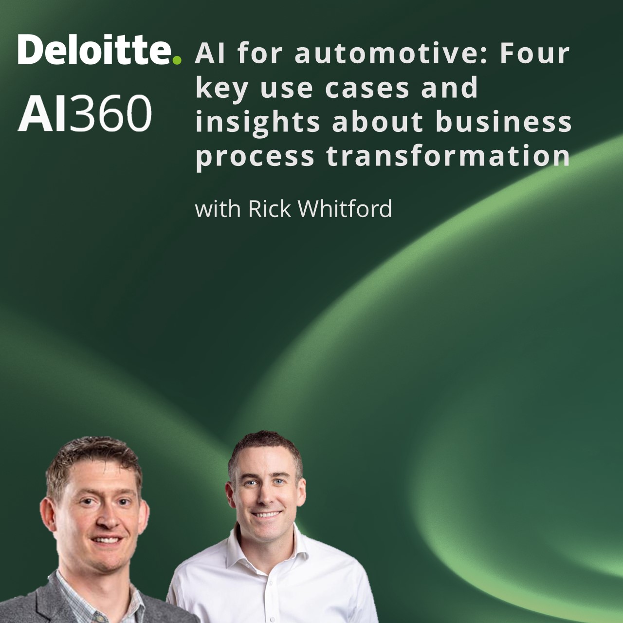 AI for automotive: Four key use cases and insights about business process transformation