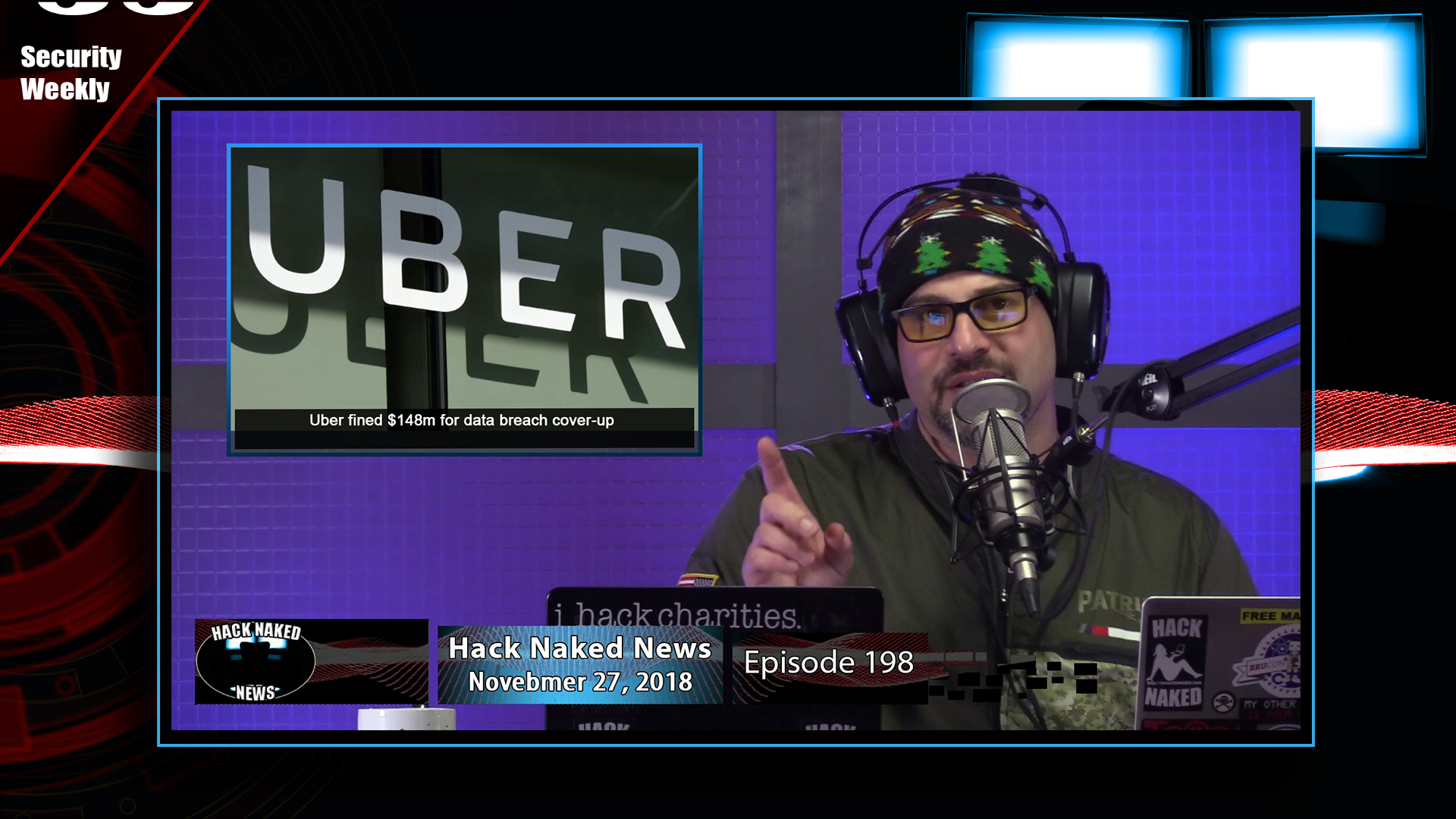 Hack Naked News #198 - November 27, 2018