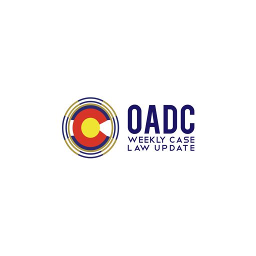 OADC Weekly Case Law Update