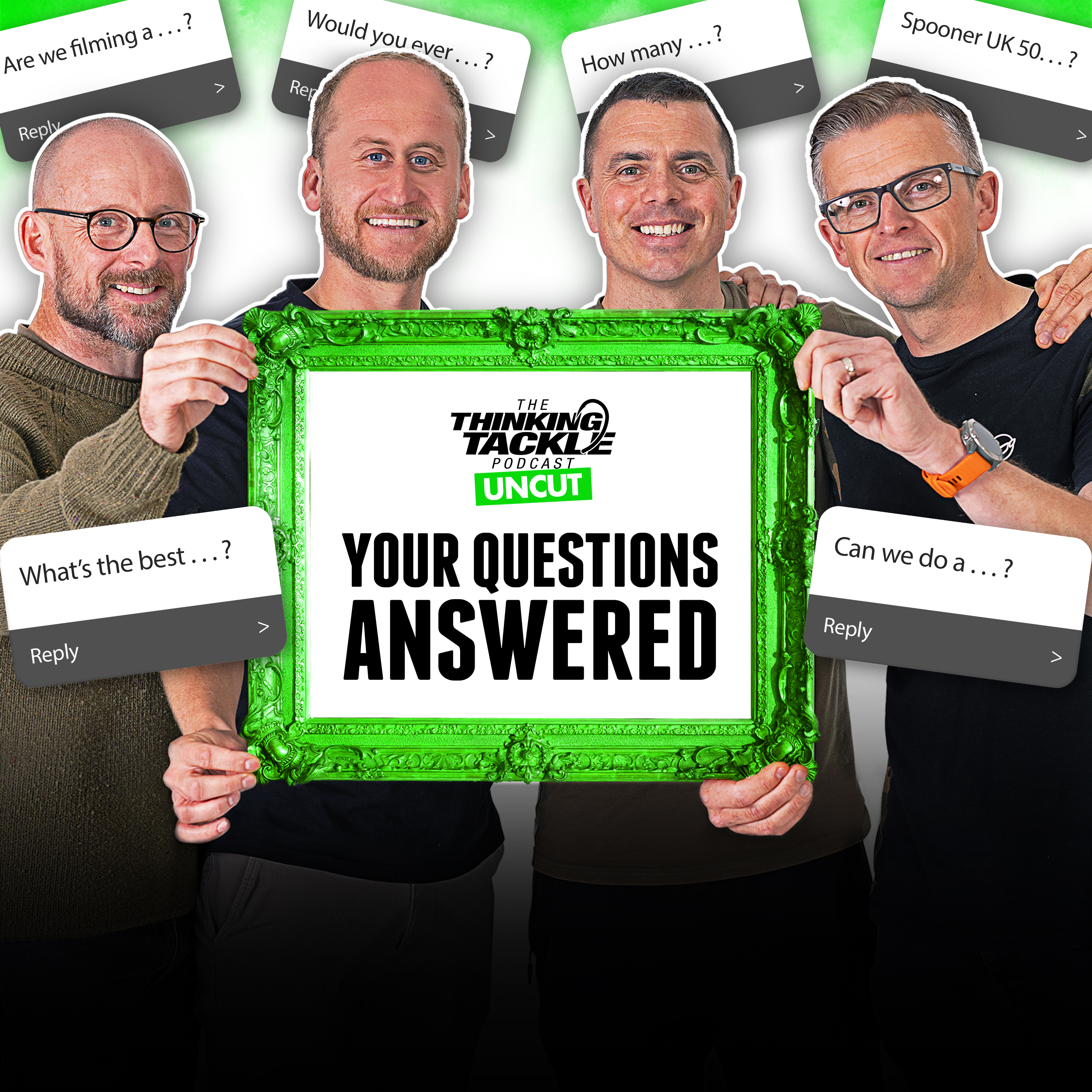 UNCUT Podcast #004: Questions from the public, Casting is banned + Damian's man crush
