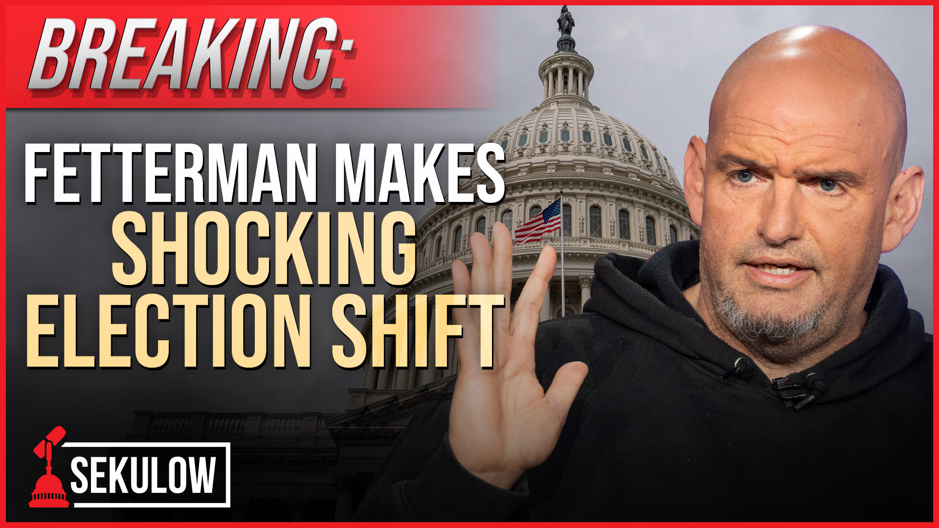 BREAKING: Fetterman Makes Shocking Election Shift