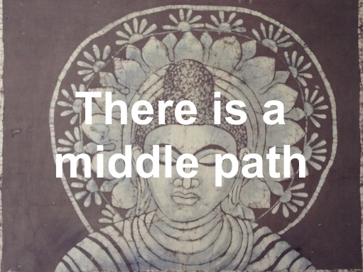 There is a middle path There is a middle path