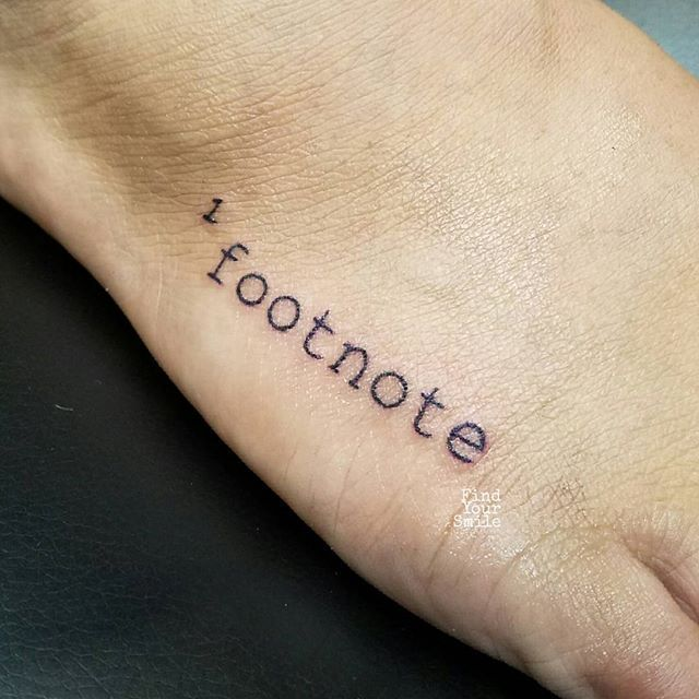 Fill Me In #462: So I have to fatten up my foot.