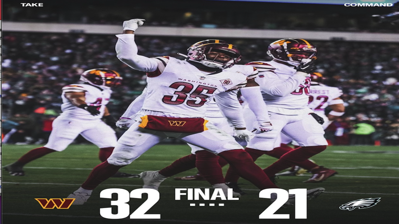 THE COMMANDERS & REFS DOMINATE THE EAGLES FOR THEIR 1ST LOSS! MNF NFL 2022 W10