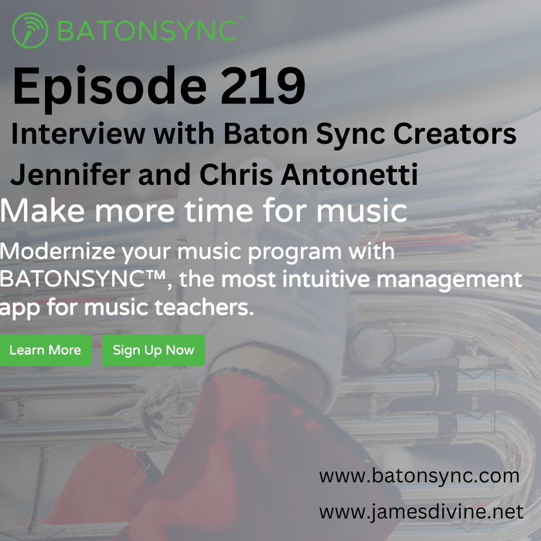 Episode 219 - Interview with Baton Sync Creators Jennifer and Kris Antonetti