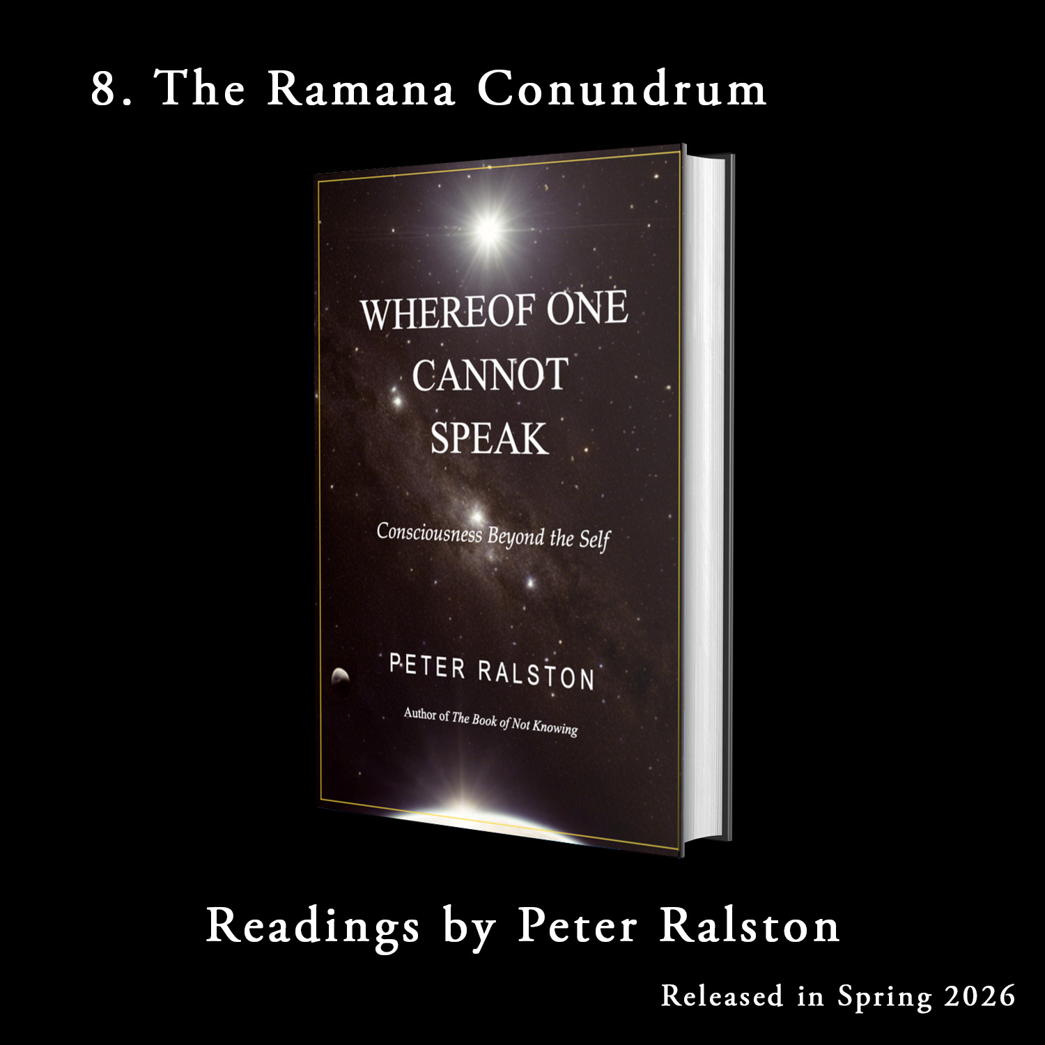 8. The Ramana Conundrum - Whereof One Cannot Speak - Readings By Peter Ralston